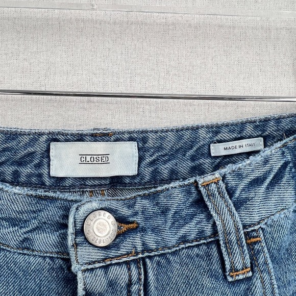CLOSED Denim Heartbreaker Jeans Womens 28 Blue Slim Straight Mid Rise Ankle - Picture 8 of 15